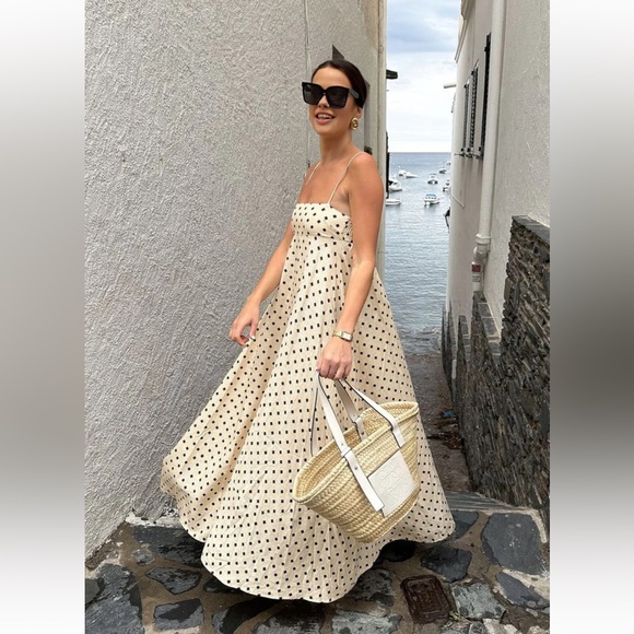 Commense Dresses & Skirts - Commense Printed Spaghetti Strap Long Dress Size Small NWT